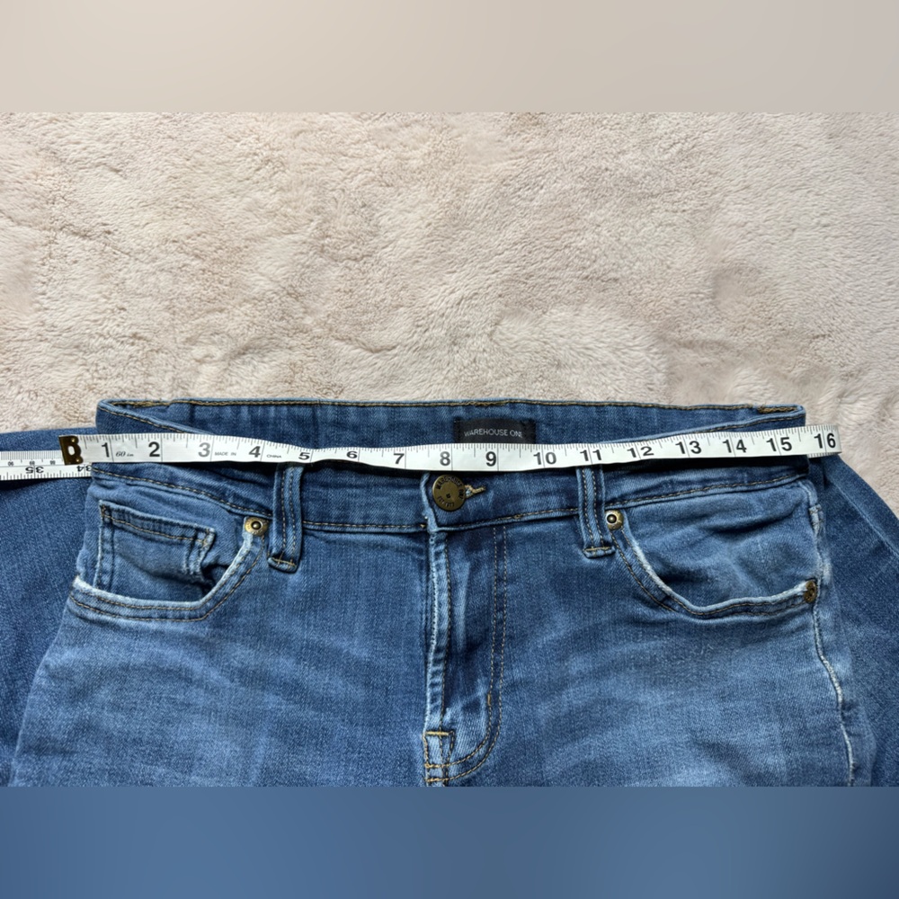 2 for $20// Men's Slim Straight Blue Jeans - Picture 7 of 9